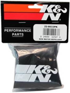 K&N Engineering - K&N Engineering Precharger Tapered Air Filter Wrap Black 6in Height / 6in Diameter - 22-8033PK - Image 3