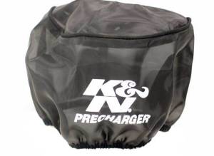 K&N Engineering - K&N Engineering Universal Precharger Round Tapered Air Filter Wrap Black - 22-8036PK - Image 1