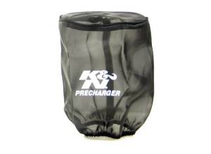 K&N Engineering - K&N Engineering Universal Precharger Round Straight Air Filter Wrap Black 5in ID x 7in Height - 22-8044PK - Image 1