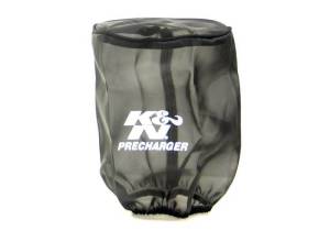 K&N Engineering - K&N Engineering Universal Precharger Round Straight Air Filter Wrap Black 5in ID x 7in Height - 22-8044PK - Image 2