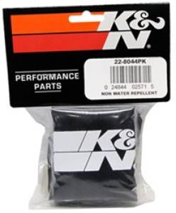 K&N Engineering - K&N Engineering Universal Precharger Round Straight Air Filter Wrap Black 5in ID x 7in Height - 22-8044PK - Image 3