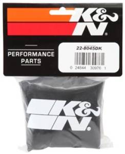 K&N Engineering - K&N Engineering 6in ID x 6inH Closed Top Black DryCharger Air Filter Wrap - 22-8045DK - Image 4