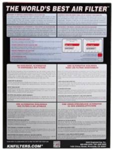 K&N Engineering - K&N Engineering 17-19 Ssanyong Rexton L4-2.2L DSL Replacement Drop In Air Filter - 33-3135 - Image 6