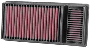 K&N Engineering Replacement Panel Air Filter for 11-15 Ford F-250/F-350/F-450/F-550 Super Duty 6.7L V8 Diesel - 33-5010
