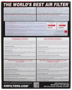 K&N Engineering - K&N Engineering 01-05 Bajaj Pulsar 180 DTSi Replacement Panel Air Filter - BA-1801 - Image 7