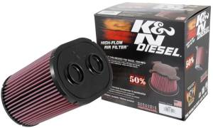 K&N Engineering - K&N Engineering 2017 Ford F250 Super Duty V8-6.7L DSL Replacement Drop In Air Filter - E-0644 - Image 10