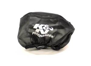 K&N Engineering - K&N Engineering Precharger Air Filter Wrap Black Polyster 3.25in Height 6in Inside Diameter - E-3190PK - Image 1