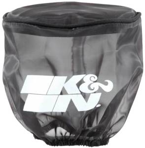 K&N Engineering - K&N Engineering Black DryCharger Round Straight Air Filter Wrap 4.5in ID x 4in H - RB-0900DK - Image 1