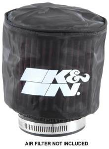 K&N Engineering - K&N Engineering Black DryCharger Round Straight Air Filter Wrap 4.5in ID x 4in H - RB-0900DK - Image 3