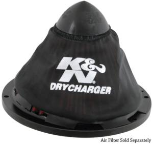 K&N Engineering - K&N Engineering RC-5020 Black DryCharger Air Filter Wrap - RC-5052DK - Image 1