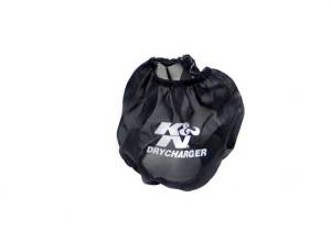 K&N Engineering Air Filter Drycharger Wrap - Black - RF-1001DK