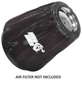 K&N Engineering - K&N Engineering Black Drycharger Round Tapered Custom Air Filter Wrap - RF-1041DK - Image 3