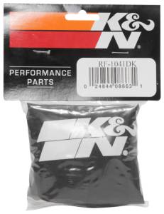 K&N Engineering - K&N Engineering Black Drycharger Round Tapered Custom Air Filter Wrap - RF-1041DK - Image 4