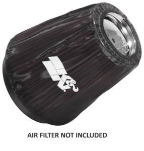 K&N Engineering - K&N Engineering Black Drycharger Round Tapered Custom Air Filter Wrap - RF-1041DK - Image 6