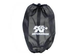 K&N Engineering - K&N Engineering Drycharger Round Tapered Black Filter Wrap (Custom) - RF-1045DK - Image 1