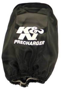 K&N Engineering - K&N Engineering Precharger Air Filter Wrap Round Straight Black 4in ID x 6in H - RU-1470PK - Image 2