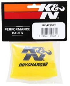 K&N Engineering - K&N Engineering Drycharger Air Filter Wrap Yellow for RX-4730 - RX-4730DY - Image 3