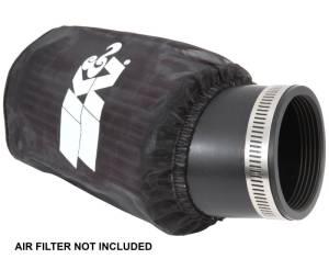 K&N Engineering - K&N Engineering Snowcharger Air FIlter Wrap Round Tapered Black - 3.75in Base ID x 3in Top ID x 5in H - SN-2520PK - Image 4