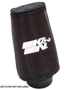 K&N Engineering - K&N Engineering Filter Wrap Drycharger Oval Tapered Black - 3.25in Base I/S Width x 2.5in Top I/S Width x 7in H - SN-2560DK - Image 3