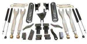 Maxtrac 17-19 Ford F-250/350 4WD 6in/2in MaxPro Coil Lift Kit w/4-Link Arms & MaxTrac Shocks - K943362L