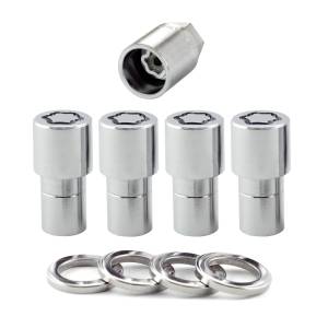 McGard - McGard Wheel Lock Nut Set - 4pk. (Long Shank Seat) 1/2-20 / 13/16 Hex / 1.75in. Length - Chrome - 22140 - Image 6