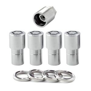 McGard - McGard Wheel Lock Nut Set - 4pk. (Long Shank Seat) M12X1.5 / 13/16 Hex / 1.75in. Length - Chrome - 22158 - Image 6