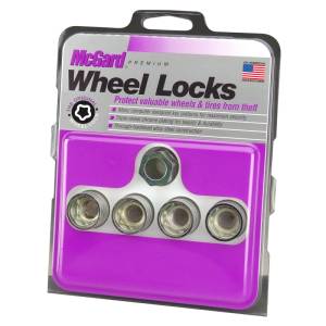 McGard - McGard Wheel Lock Nut Set - 4pk. (Under Hub Cap / Cone Seat) 9/16-18 / 7/8 Hex / 1.015in. L - 24014 - Image 4
