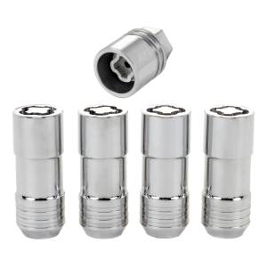 McGard - McGard Wheel Lock Nut Set - 4pk. (Cone Seat) M14X2.0 / 13/16 Hex / 2.25in. Length - Chrome - 24205 - Image 1