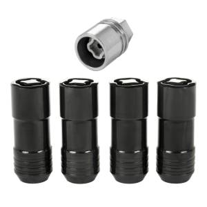 McGard - McGard Wheel Lock Nut Set - 4pk. (Cone Seat) M14X2.0 / 13/16 Hex / 2.25in. Length - Black - 24208 - Image 1