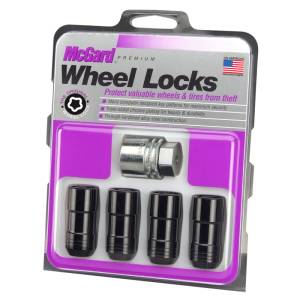 McGard - McGard Wheel Lock Nut Set - 4pk. (Cone Seat) M14X2.0 / 13/16 Hex / 2.25in. Length - Black - 24208 - Image 4