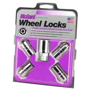 McGard - McGard Wheel Lock Nut Set - 4pk. (Cone Seat) M14X1.5 / 21mm & 22mm Dual Hex / 1.639in. L - Chrome - 24215 - Image 5