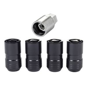 McGard - McGard Wheel Lock Nut Set - 4pk. (Cone Seat) M14X1.5 / 21mm & 22mm Dual Hex / 1.639in. L - Black - 24216 - Image 6