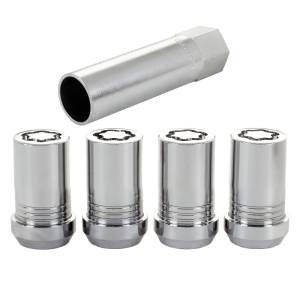 McGard - McGard Wheel Lock Nut Set - 4pk. (Tuner / Cone Seat) M14X1.5 / 22mm Hex / 1.648in. Length - Chrome - 25115 - Image 2