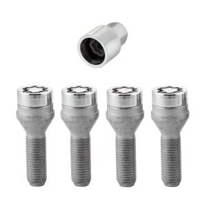 McGard - McGard Wheel Lock Bolt Set - 4pk. (Cone Seat) M12X1.5 / 17mm Hex / 31.7mm Shank Length - Chrome - 27015 - Image 2