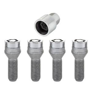 McGard - McGard Wheel Lock Bolt Set - 4pk. (Cone Seat) M12X1.25 / 19mm Hex / 29.1mm Shank Length - Chrome - 27169 - Image 6