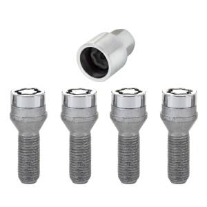 McGard - McGard Wheel Lock Bolt Set - 4pk. (Cone Seat) M14X1.5 / 17mm Hex / 29.0mm Shank Length - Chrome - 27181 - Image 2