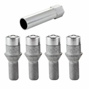 McGard - McGard Wheel Lock Bolt Set - 4pk. (Tuner / Cone Seat) M12X1.5 / 17mm Hex / 22.4mm Shank L. - Chrome - 27192 - Image 6