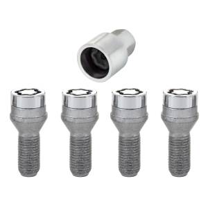 McGard - McGard Wheel Lock Bolt Set - 4pk. (Cone Seat) M14X1.5 / 17mm Hex / 27.5mm Shank Length - Chrome - 27222 - Image 2