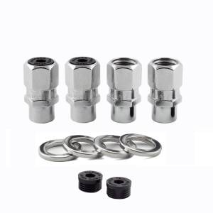 McGard - McGard Hex Lug Nut (Drag Racing Short Shank) 1/2-20 / 13/16 Hex / 1.6in. Length (4-Pack) - Chrome - 60127 - Image 2