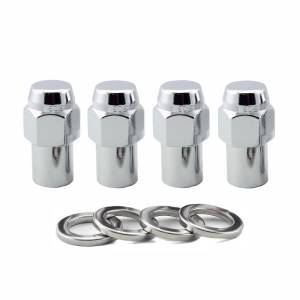 McGard - McGard Hex Lug Nut (Reg. Shank - .746in.) 1/2-20 / 13/16 Hex / 1.65in. Length (4-Pack) - Chrome - 61000 - Image 6