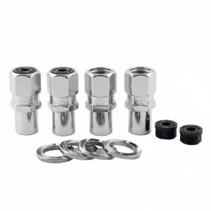 McGard - McGard Hex Lug Nut (Drag Racing Reg. Shank) M12X1.5 / 13/16 Hex / 1.86in. Length (4-Pack) - Chrome - 61007 - Image 6