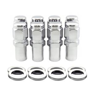 McGard - McGard Hex Lug Nut (Long Shank - 1in. / Duplex) 1/2-20 / 7/8 Hex / 2.425in. Length (8-Pack) - Chrome - 62820 - Image 2