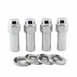 McGard - McGard Hex Lug Nut (X-Long Shank - 1.365in.) 1/2-20 / 13/16 Hex / 2.27in. Length (4-Pack) - Chrome - 63014 - Image 2