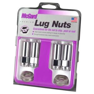 McGard - McGard Hex Lug Nut (X-Long Shank - 1.365in.) 7/16-20 / 13/16 Hex / 2.27in. Length (4-Pack) - Chrome - 63015 - Image 1