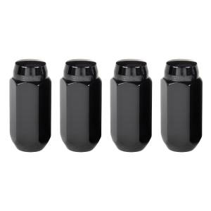 McGard - McGard Hex Lug Nut (Cone Seat) M14X1.5 / 13/16 Hex / 1.945in. Length (4-Pack) - Black - 64022 - Image 2