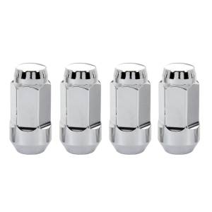 McGard - McGard Hex Lug Nut (Cone Seat Bulge Style) M14X1.5 / 13/16 Hex / 1.945in. Length (4-Pack) - Chrome - 64023 - Image 6