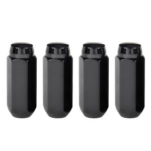 McGard - McGard Hex Lug Nut (Cone Seat) M14X2.0 / 13/16 Hex / 2.25in. Length (4-Pack) - Black - 64025 - Image 2