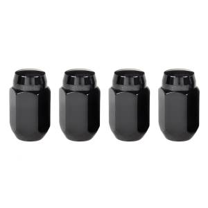 McGard - McGard Hex Lug Nut (Cone Seat) M14X1.5 / 22mm Hex / 1.635in. Length (4-Pack) - Black - 64072 - Image 2