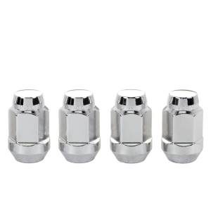 McGard - McGard Hex Lug Nut (Cone Seat Bulge Style) M14X1.5 / 22mm Hex / 1.635in. Length (4-Pack) - Chrome - 64073 - Image 6