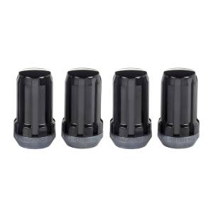 McGard - McGard SplineDrive Lug Nut (Cone Seat) M14X1.5 / 1.648in. Length (4-Pack) - Black (Req. Tool) - 65315BK - Image 2